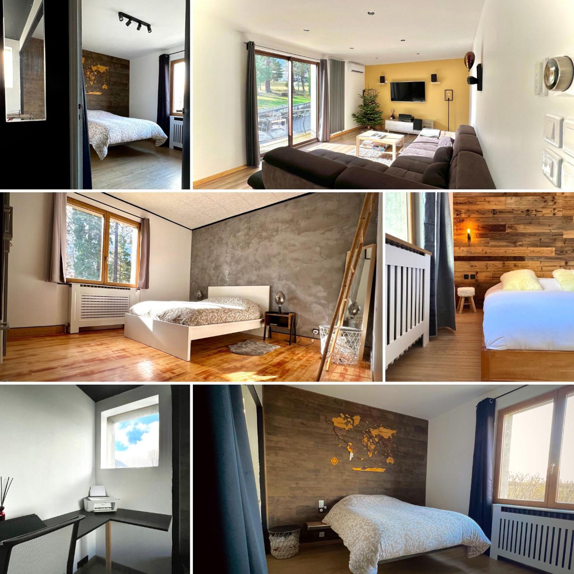Logement Chaleureux Haut De Gamme Dans Le Trieves - Wifi - Netflix Clelles Ngoại thất bức ảnh